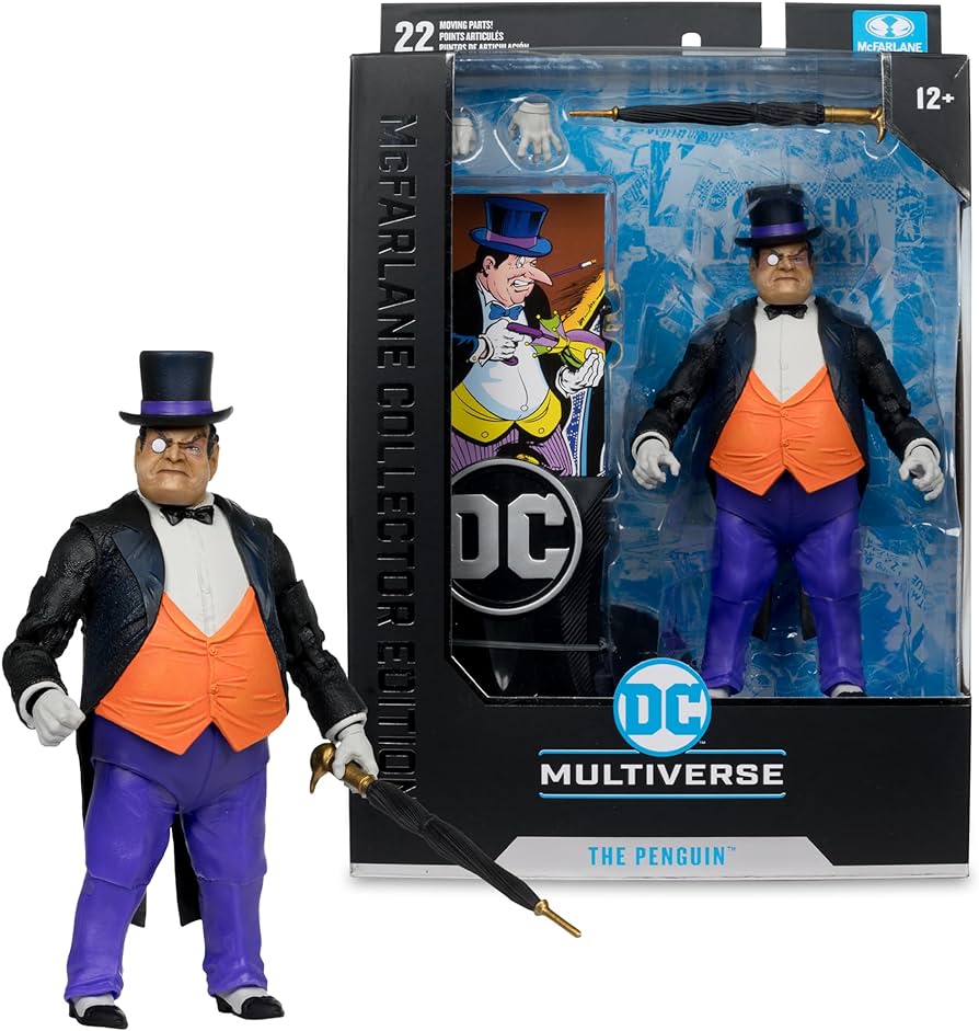 DC McFarlane Collector Edition Wave 4 The Penguin DC Rebirth 7-Inch Scale Action Figure