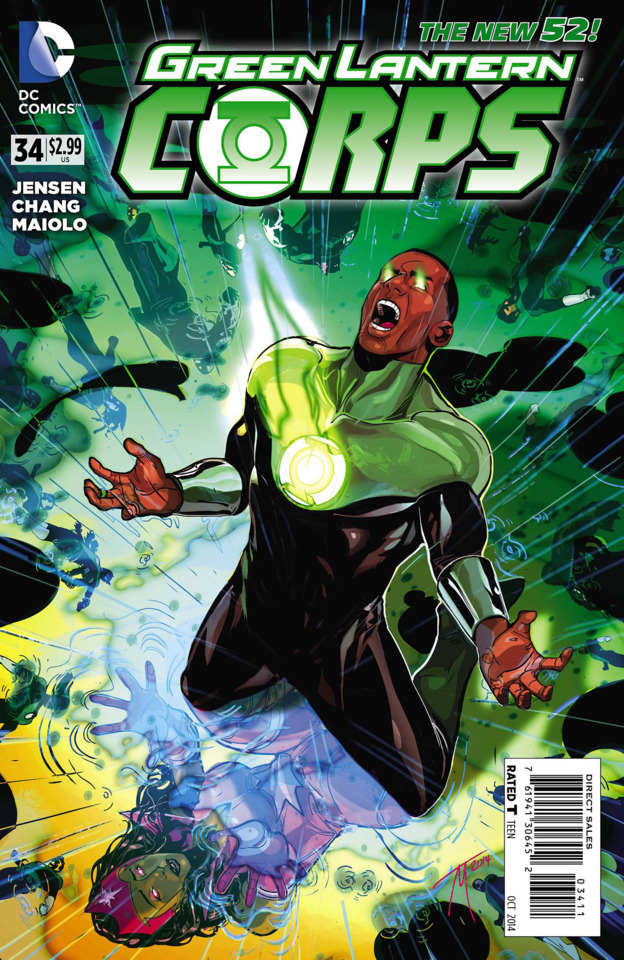 Green Lantern Corps #34 (2011)
