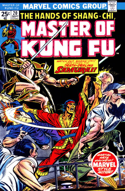 Master of Kung Fu #20-Fine (5.5 – 7)