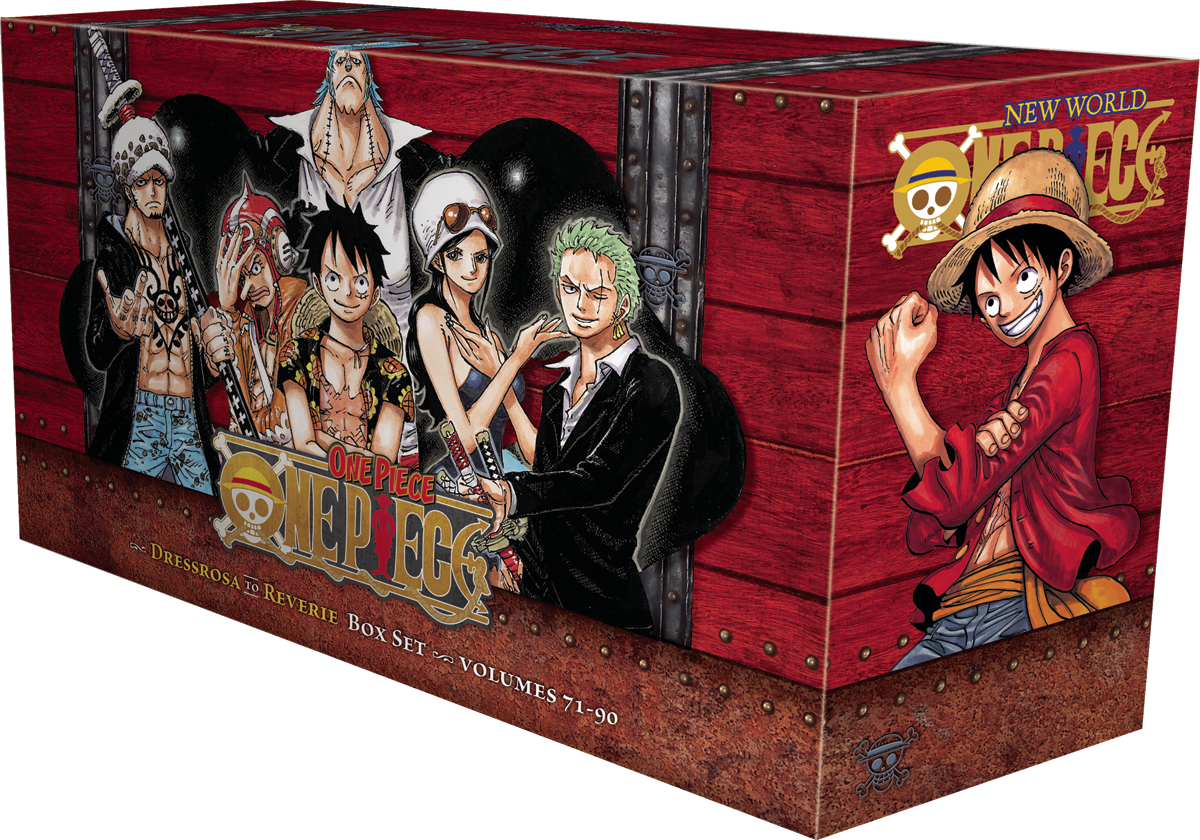 One Piece Manga Box Set Volume 4 Dressrosa To Reverie