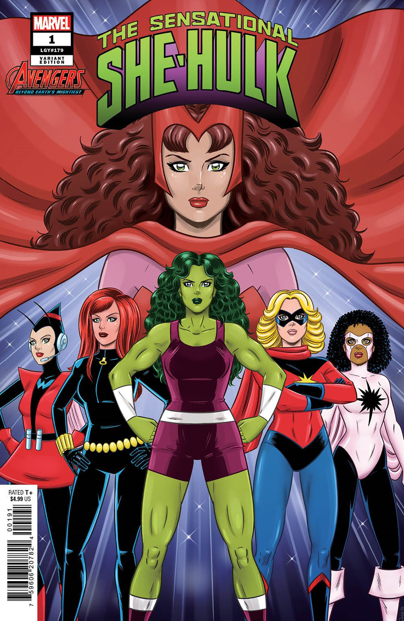 Sensational She-Hulk #1 Gisele Lagace Avengers 60th Variant | ComicHub
