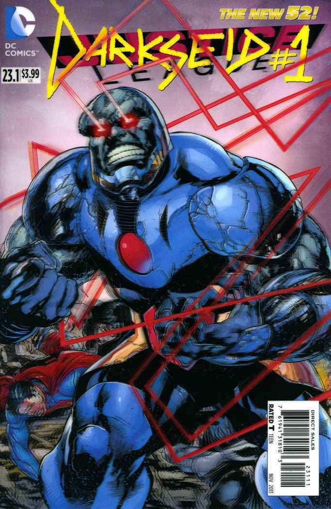 Justice League #23.1 Darkseid (2011) 3D Motion Variant Cover