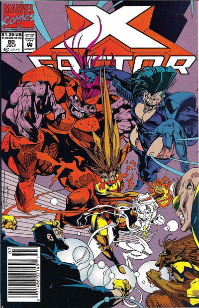 X-Factor #80 [Newsstand]