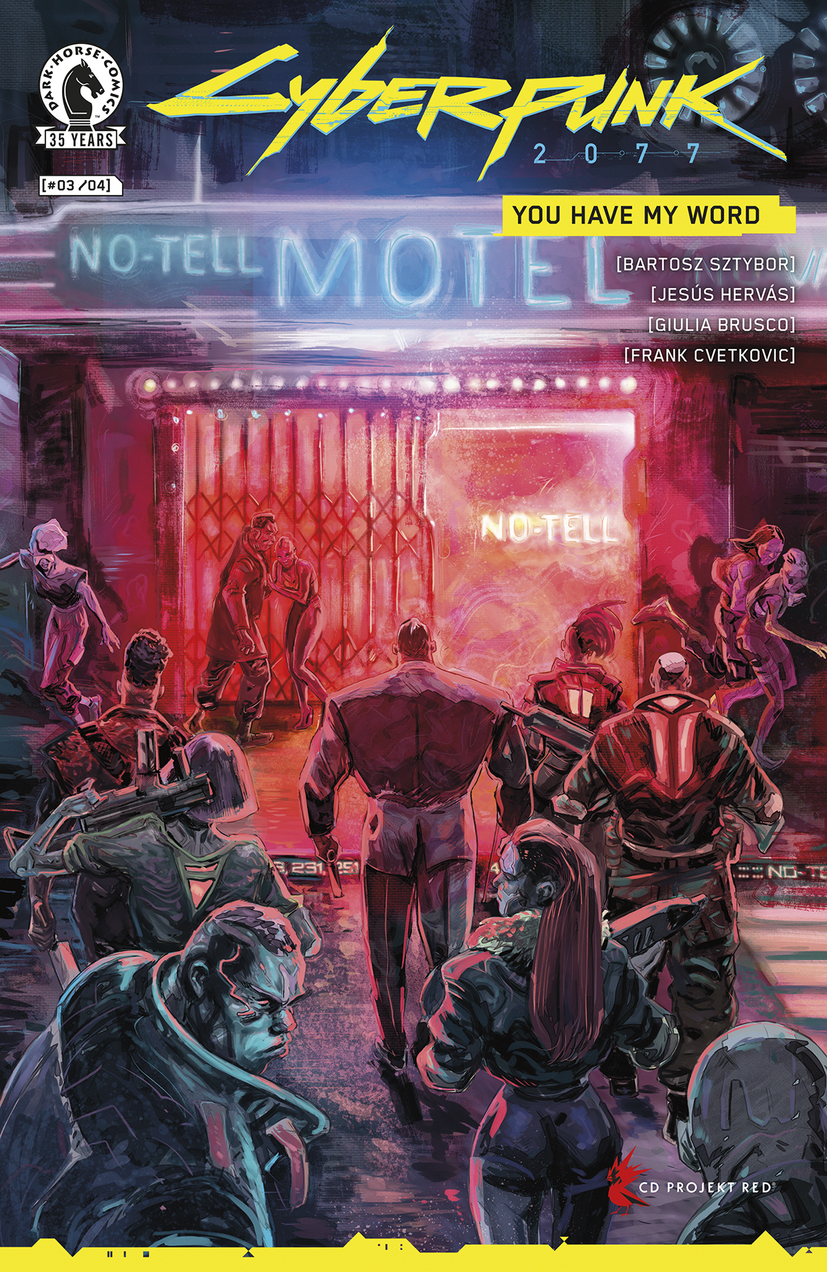 Cyberpunk 2077 You Have My Word #3 Cover A Hervas (Of 4)