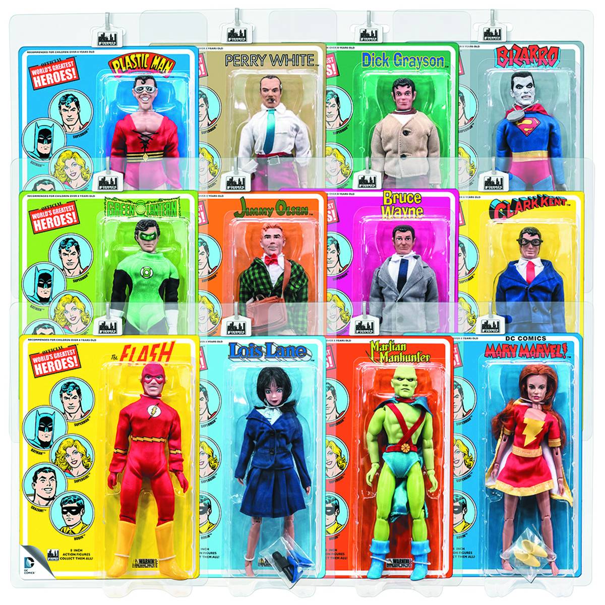 DC Retro Mego Style 8 Inch Action Figure Series 2 Assortment
