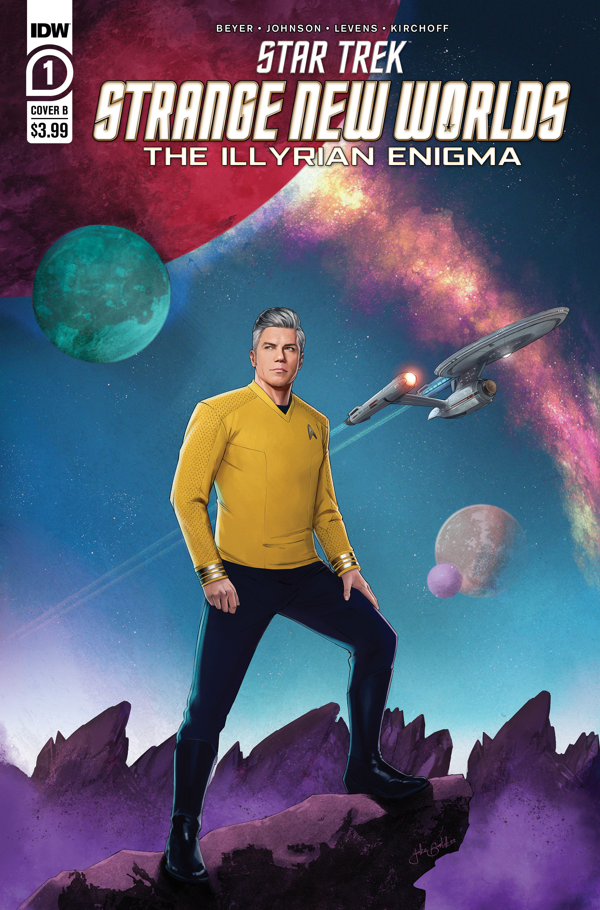 Star Trek: Strange New Worlds Illyrian Enigma #1 Cover B Bartok