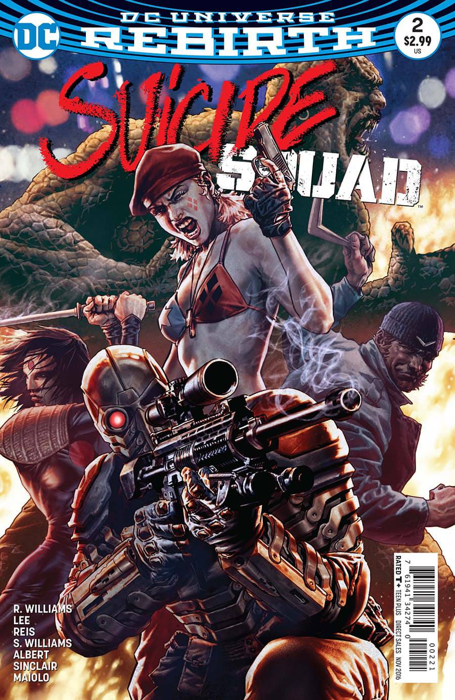 Suicide Squad #2 Variant Edition