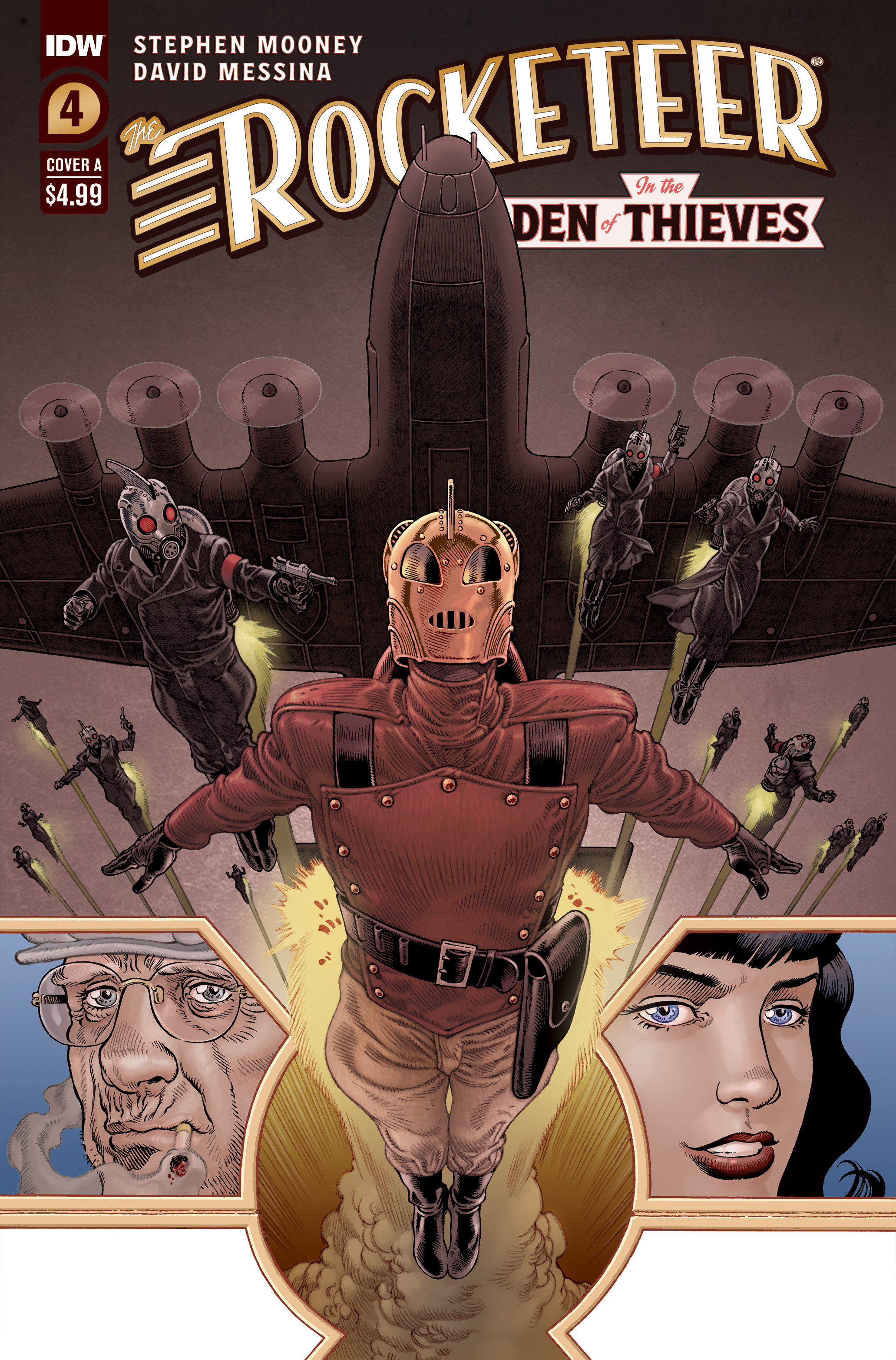 The Rocketeer: In The Den of Thieves #4 Cover A Rodriguez