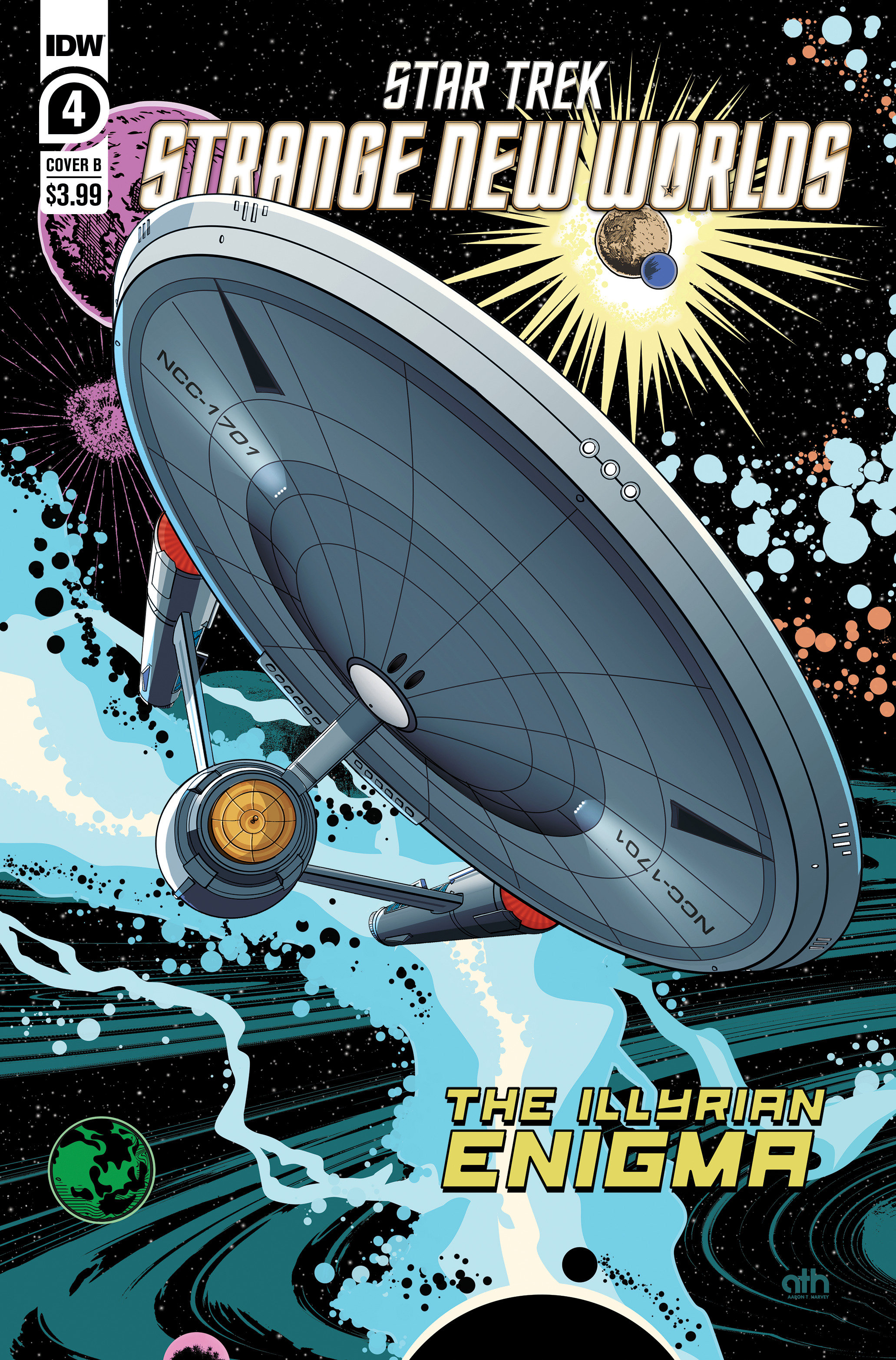Star Trek: Strange New Worlds Illyrian Enigma #4 Cover B Harvey