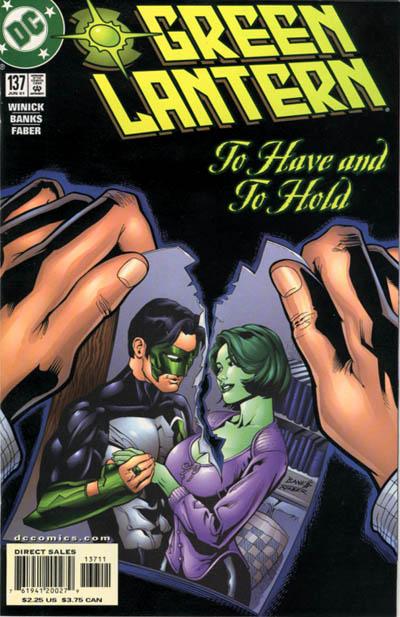 Green Lantern #137 (1990)[Direct Sales]-Fine (5.5 – 7)