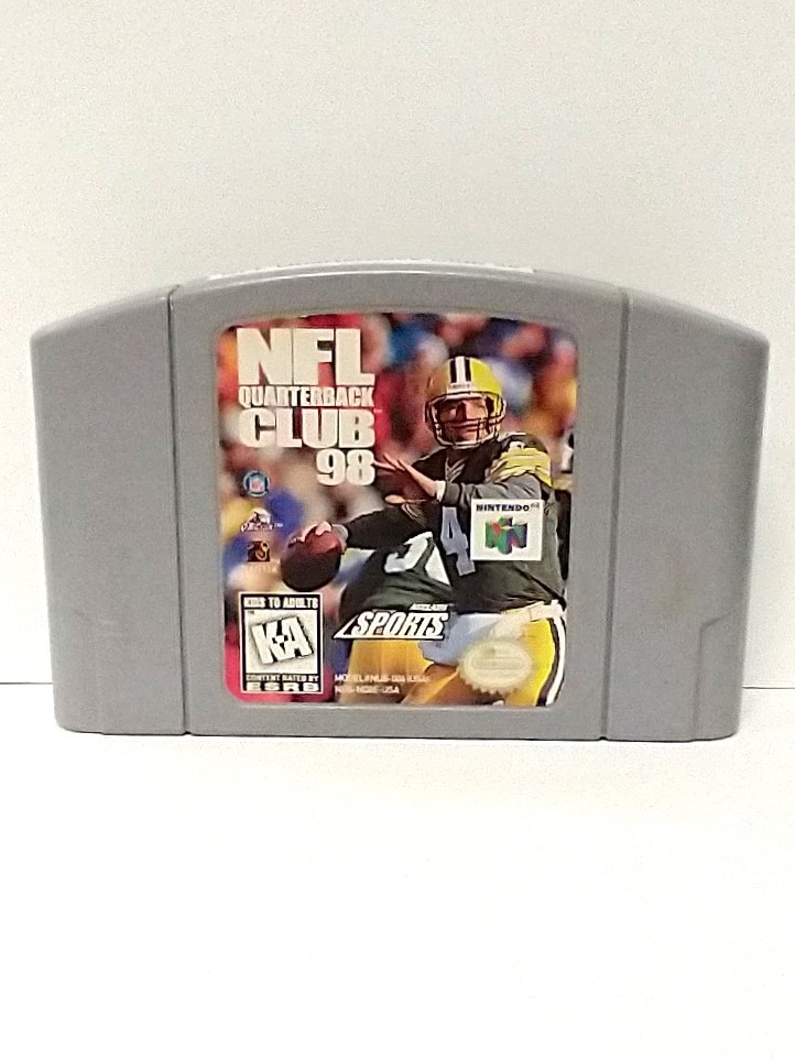 Nintendo 64 N64 Nfl Quarterback Club 98 Cartridge Only (Good)