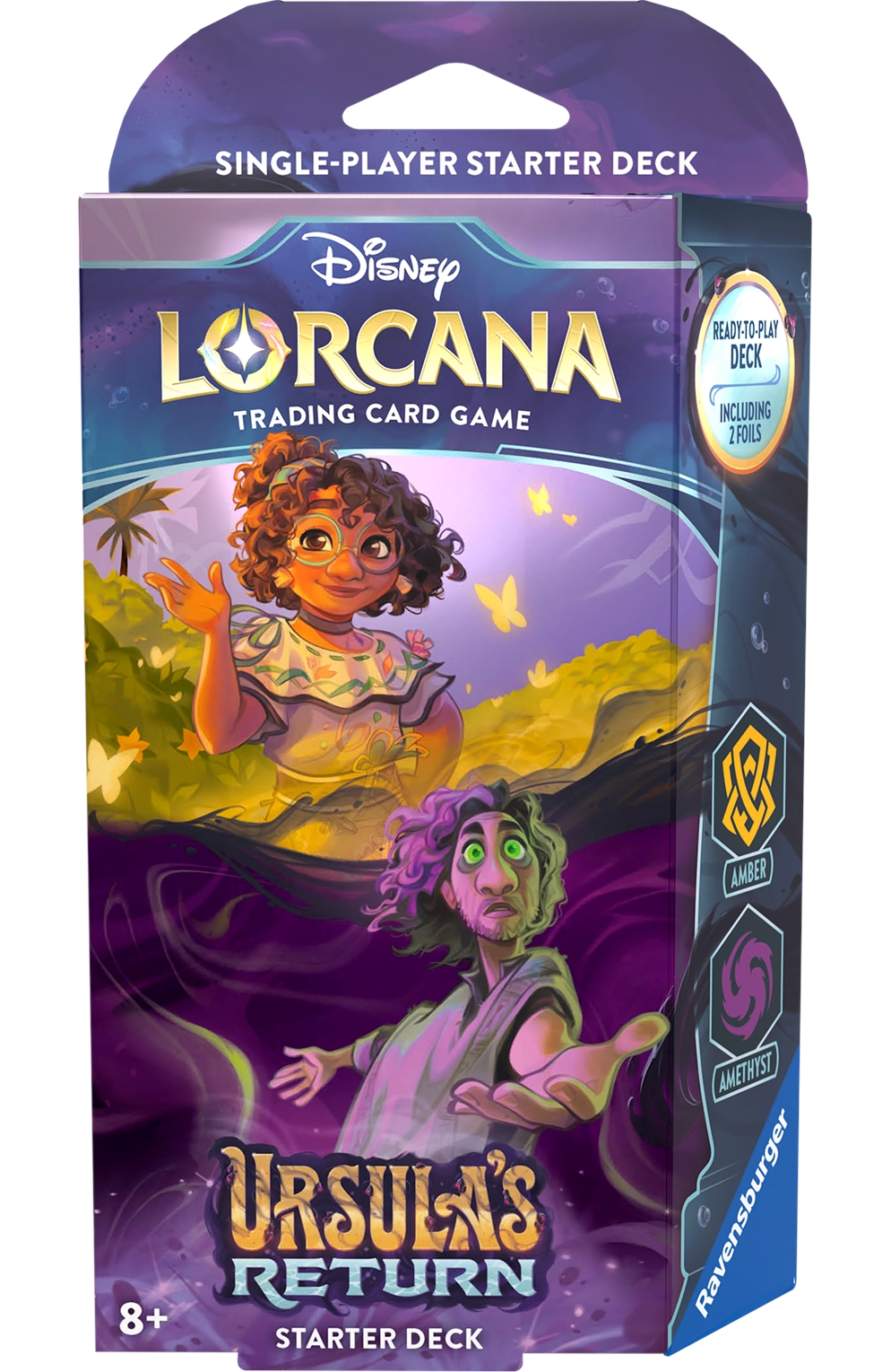 Disney Lorcana TCG: Ursula's Return Starter Deck (Amber & Amethyst)