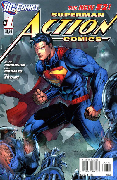 Action Comics #1 [Jim Lee / Scott Williams Cover] - Vf 8.0