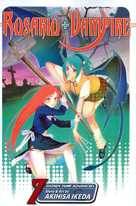 Rosario Vampire Manga Volume 7