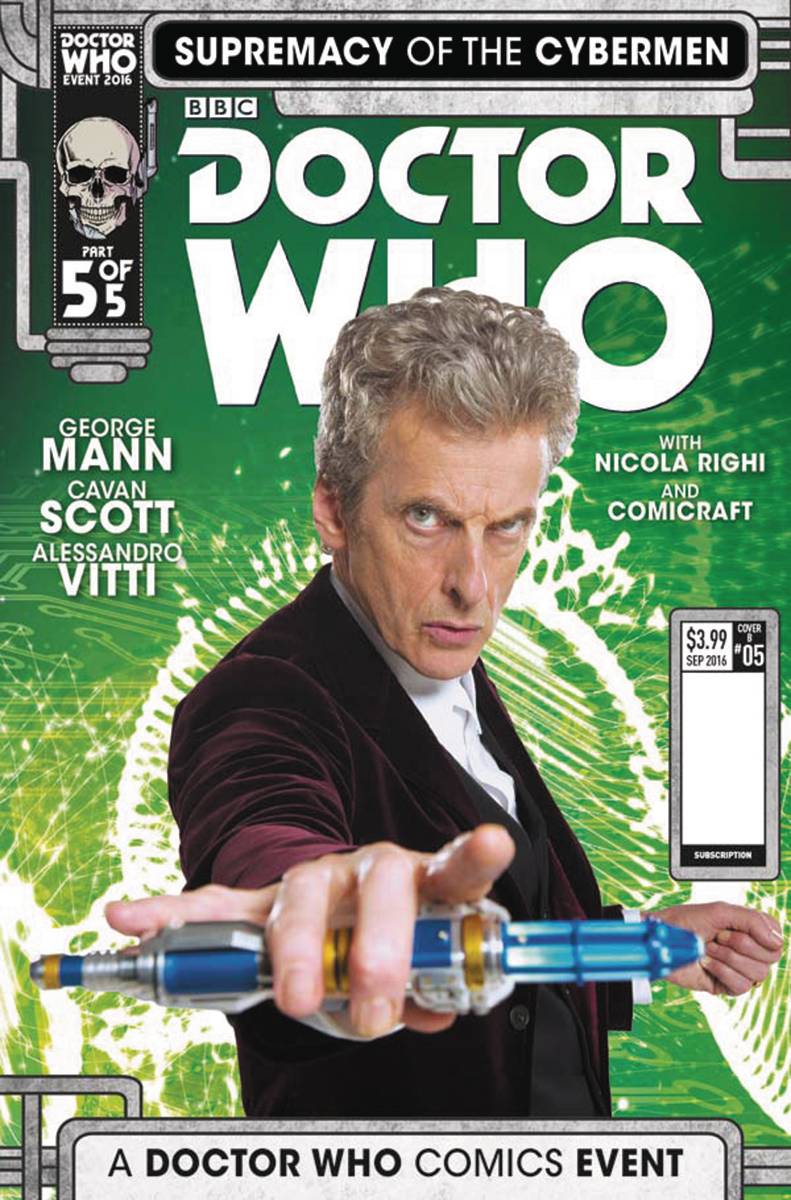 Doctor Who Supremacy of the Cybermen #5 Cover B Photo