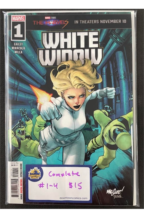 White Widow #1-4 (2024) Complete Set