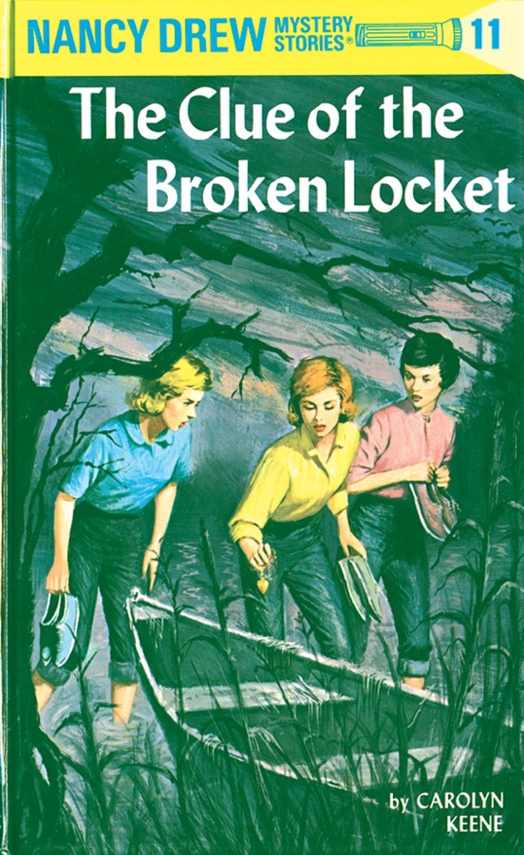 Nancy Drew 11: The Clue Of The Broken Locket (Hardcover Book)