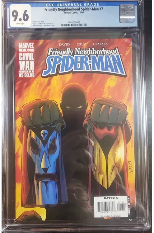 Friendly Neighborhood Spider-Man #7 Cgc 9.6