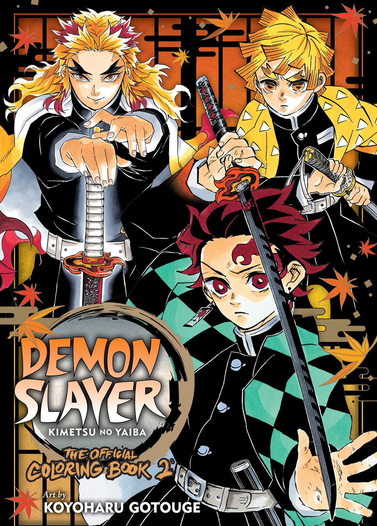 Demon Slayer The Official Coloring Book Soft Cover Volume 2