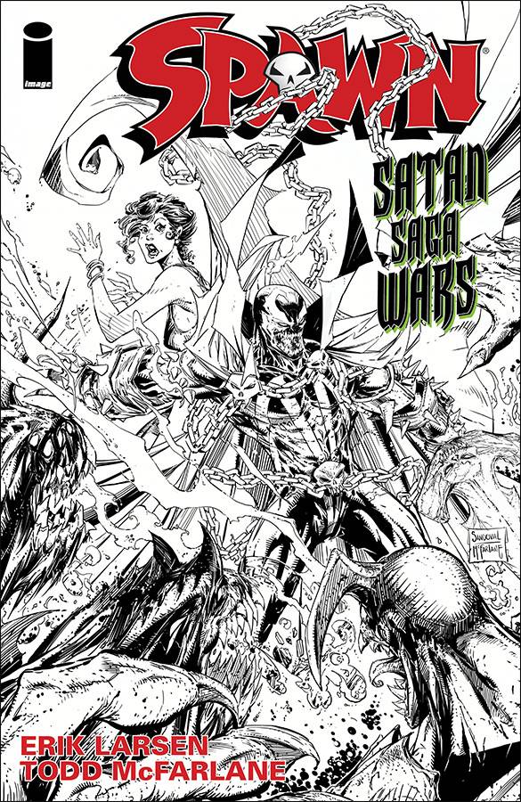 Spawn #259 Cover B Sandoval & McFarlane (1992)