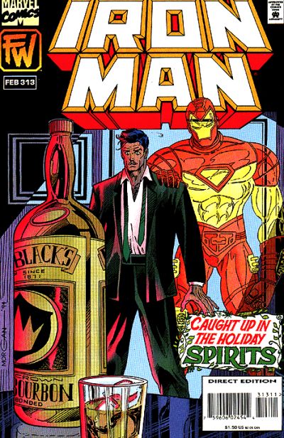 Iron Man #313 [Direct Edition] - Vf- 7.5