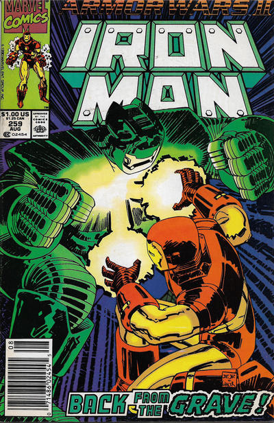 Iron Man #259 [Newsstand]-Fine