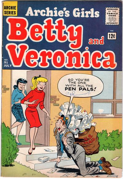 Archie's Girls Betty And Veronica #91-Good