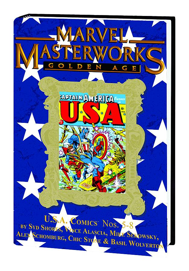 Marvel Masterworks Golden Age USA Comics Hardcover Volume 2 Direct Market Variant Edition 172