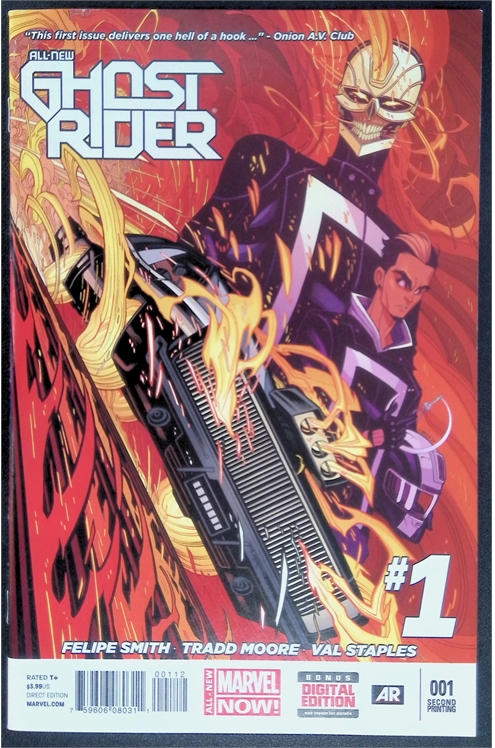 All-New Ghost Rider #1 Second Printing-Very Good (3.5 – 5) [2014]