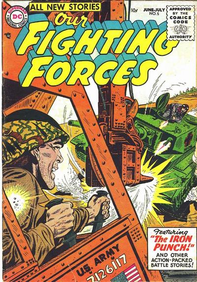 Our Fighting Forces #5 (1954)-Good (1.8 – 3)