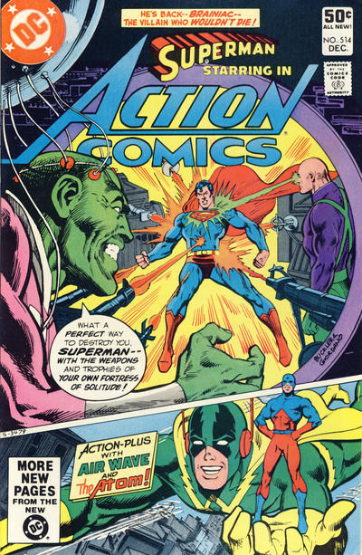 Action Comics #514 [Direct]-Good (1.8 – 3)