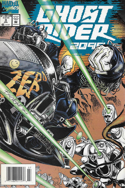 Ghost Rider 2099 #3 [Newsstand]-Very Good (3.5 – 5)