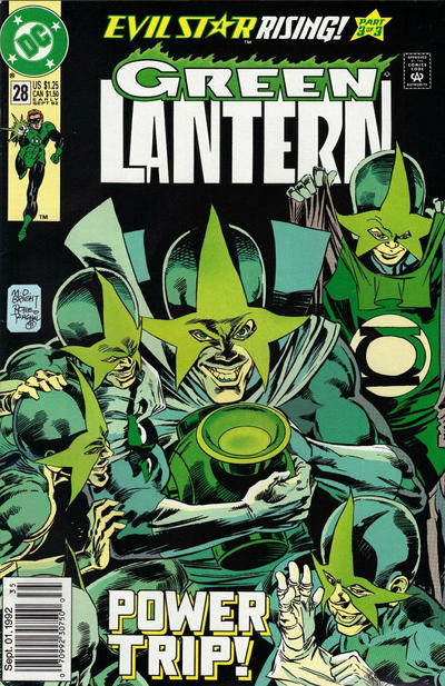 Green Lantern #28 (1990) [Newsstand]-Very Good (3.5 – 5)