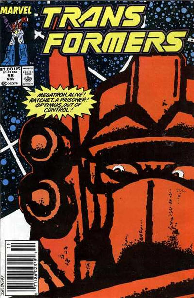 The Transformers #58 [Newsstand](1984)-Very Good (3.5 – 5)