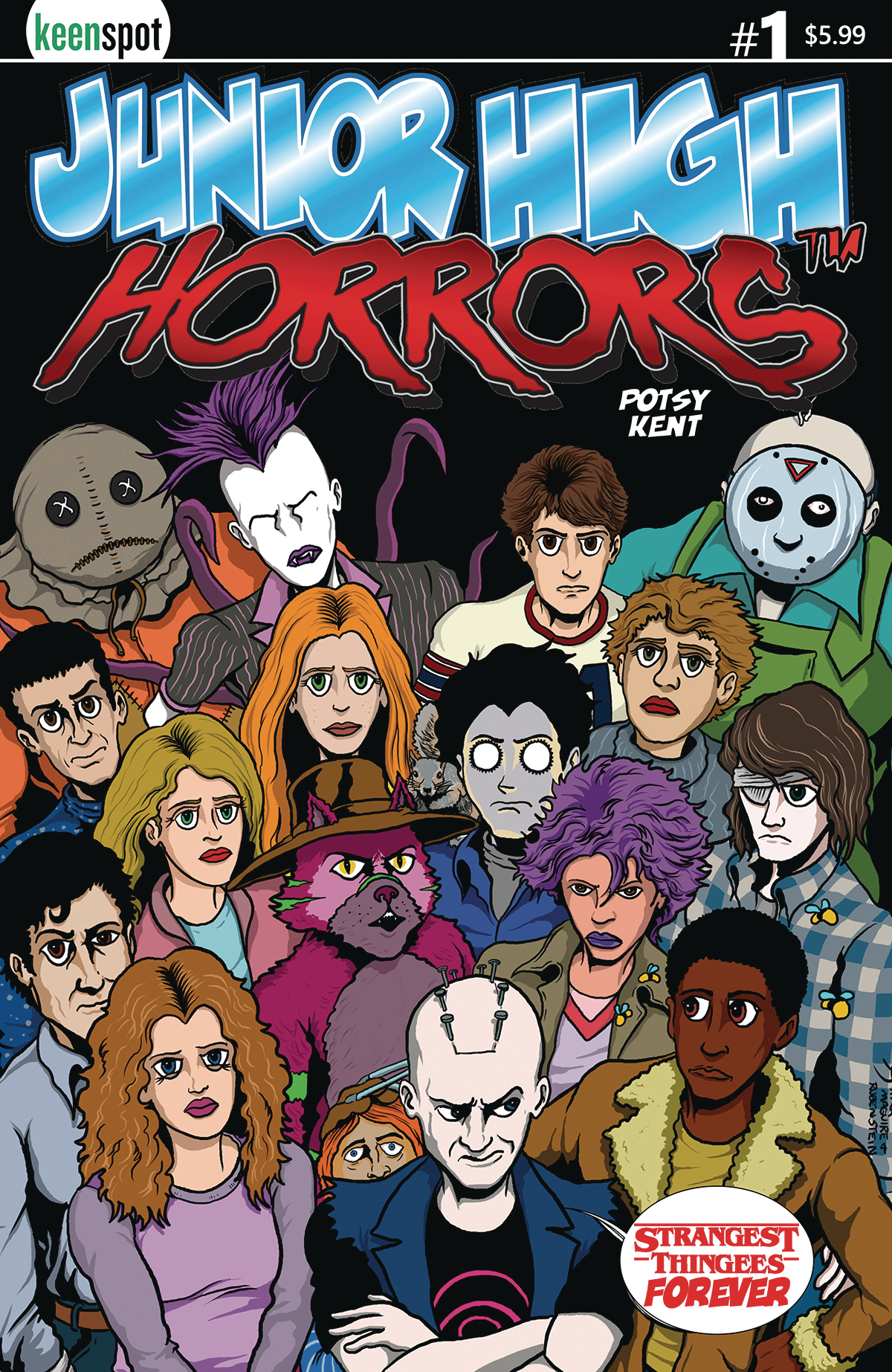 Junior High Horrors Strangest Thingees Forever #1 Cover B Kent