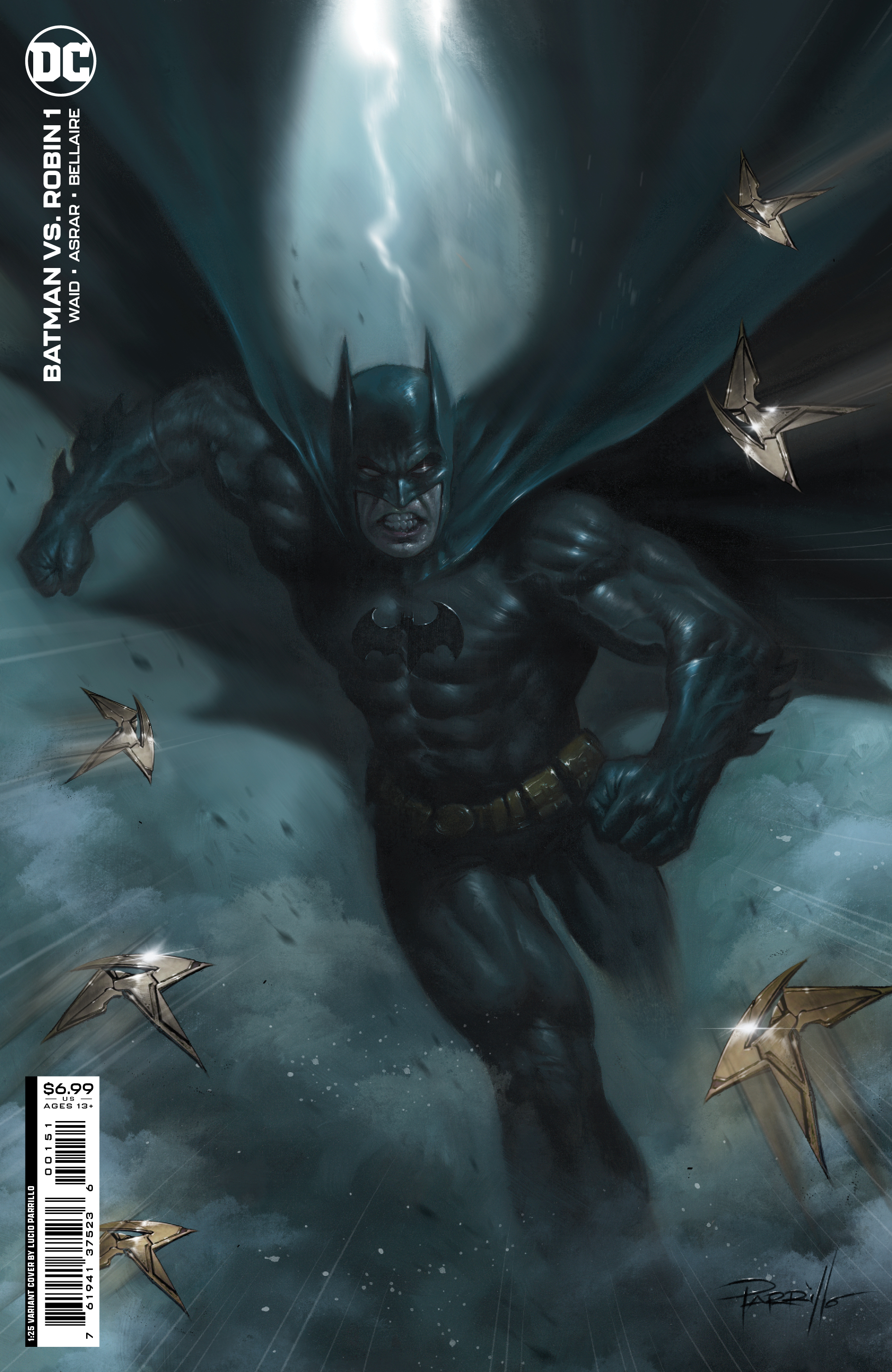 Batman Vs Robin #1 1 For 25 Variant Lucio Parrillo