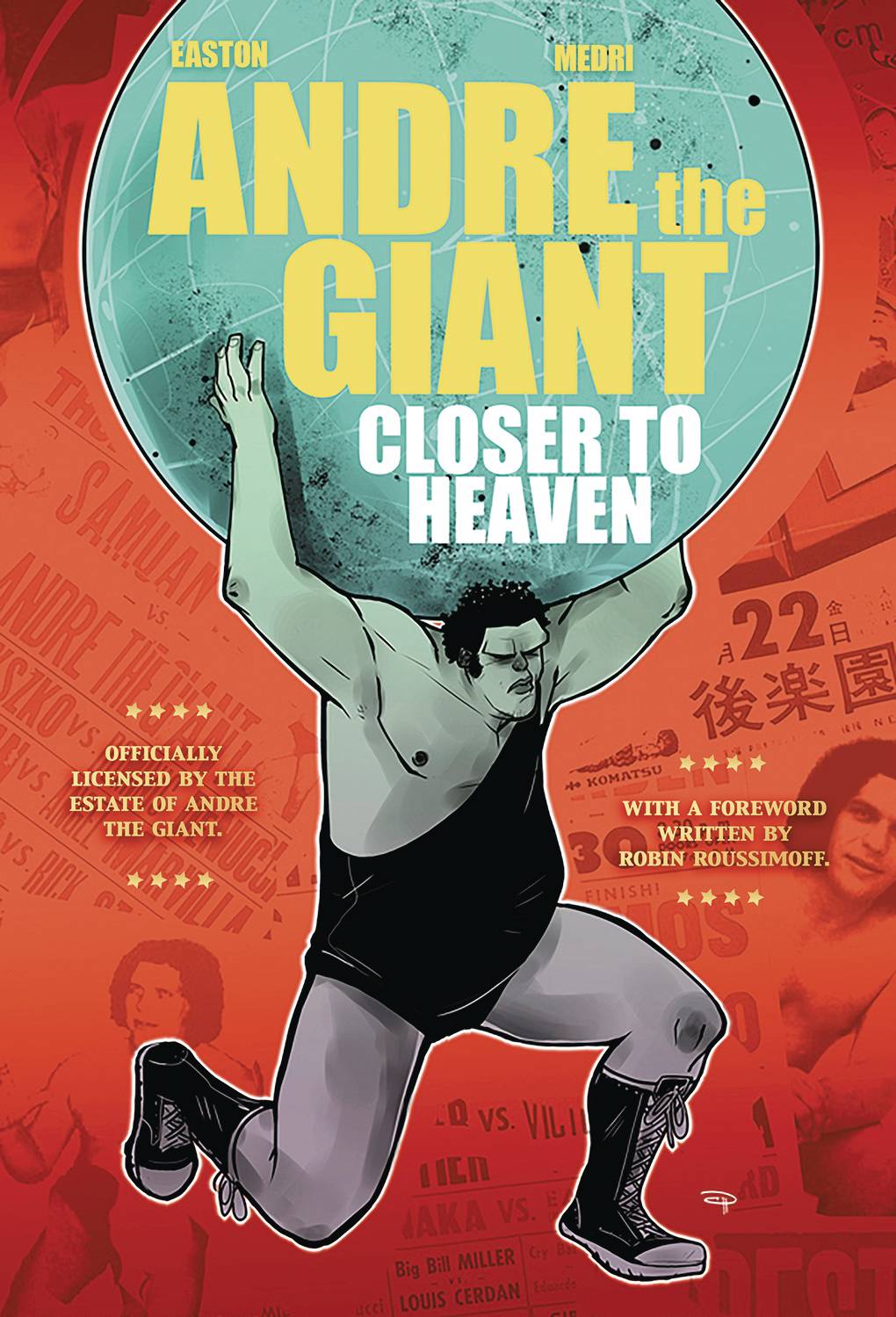 Andre the Giant Graphic Novel Closer To Heaven
