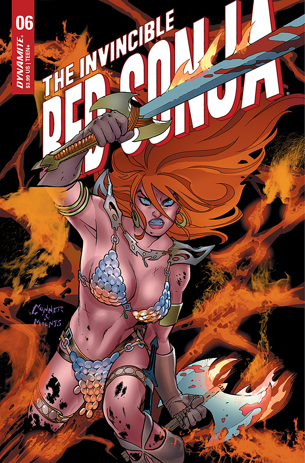 Invincible Red Sonja #6 Cover A Conner