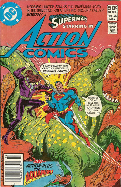 Action Comics #519 [Newsstand]-Very Fine (7.5 – 9)