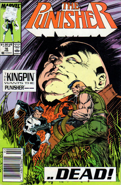 The Punisher #16 [Newsstand]-Fine (5.5 – 7)