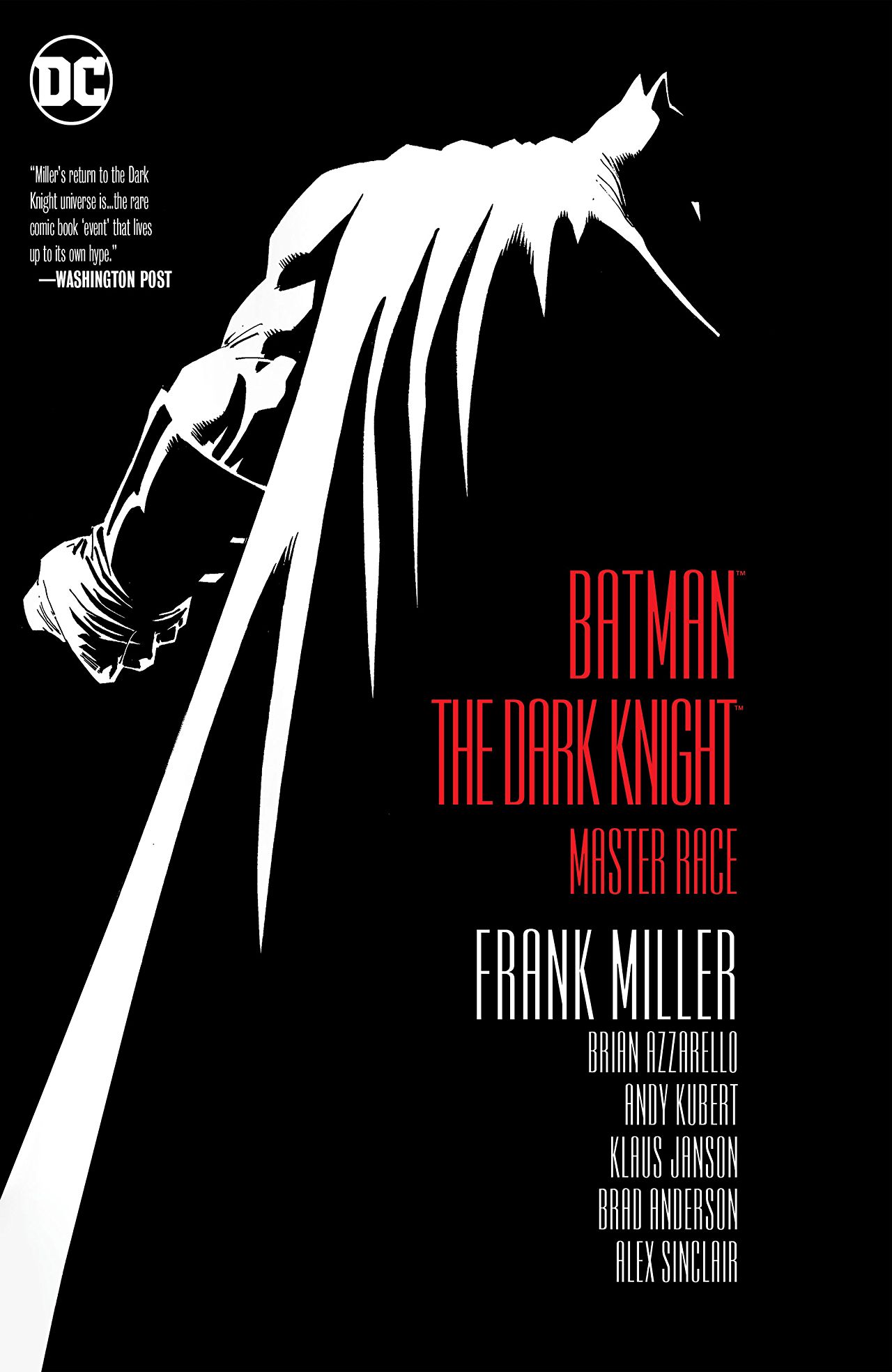 Batman Dark Knight Master Race Hardcover