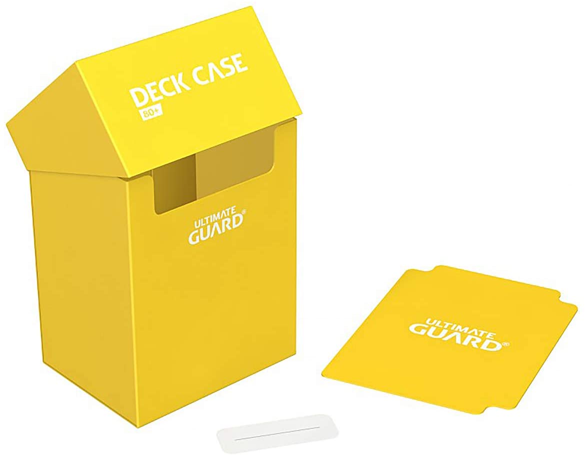 Ultimate Guard Deck Case 80+ Standard Size Yellow