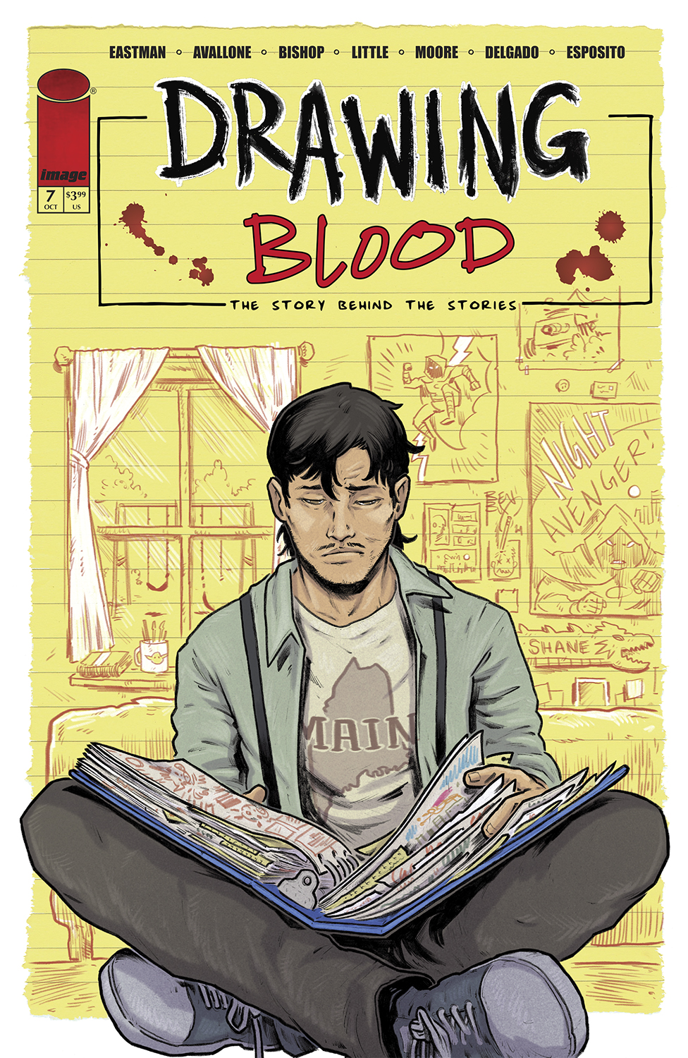 Drawing Blood #7 (Of 12) Cover B Ben Bishop Variant