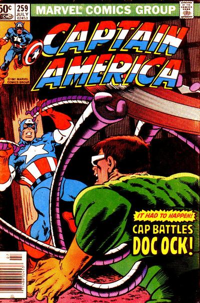 Captain America #259 [Newsstand]-Very Good (3.5 – 5)