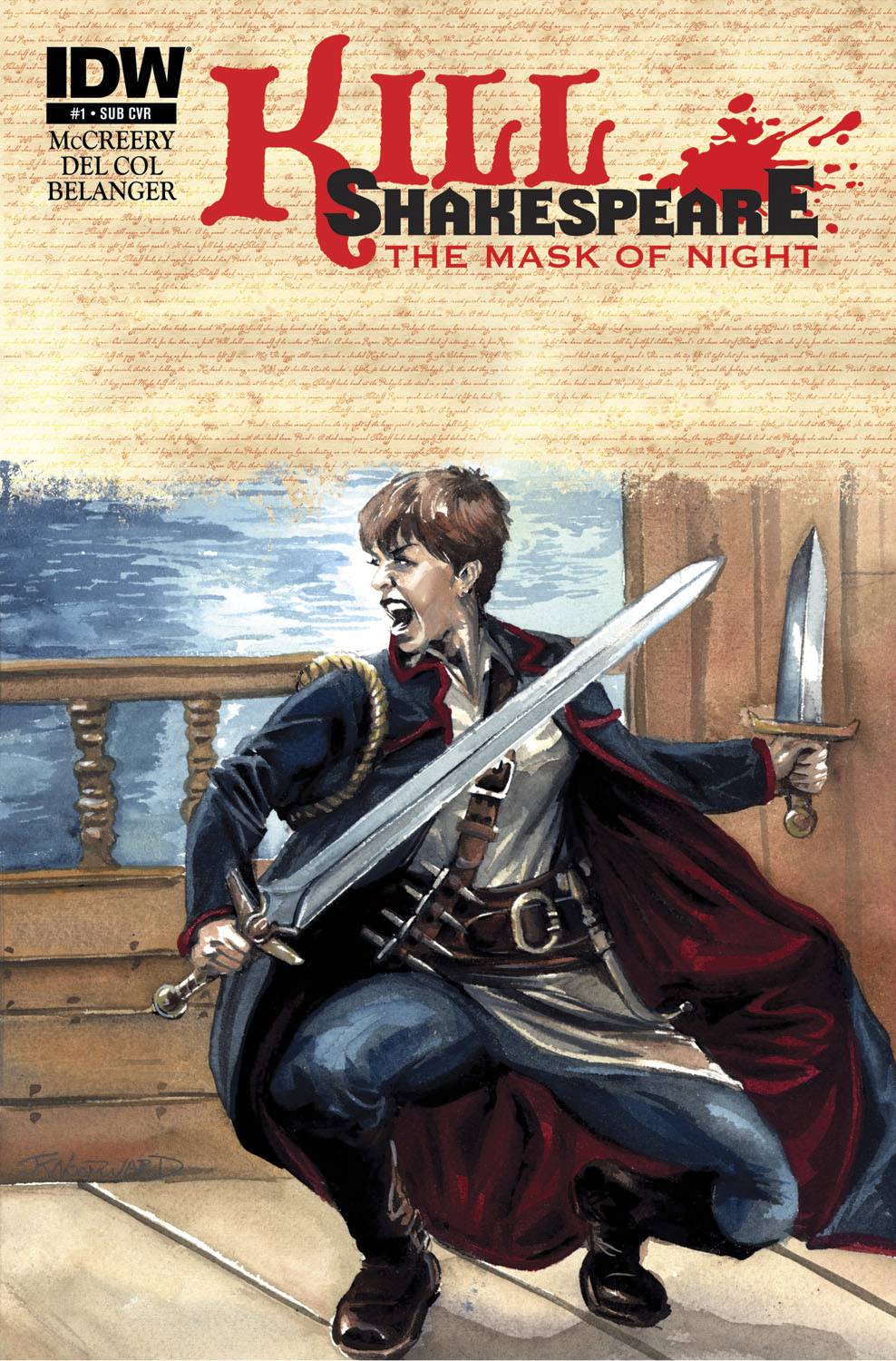 Kill Shakespeare Mask of Night #1