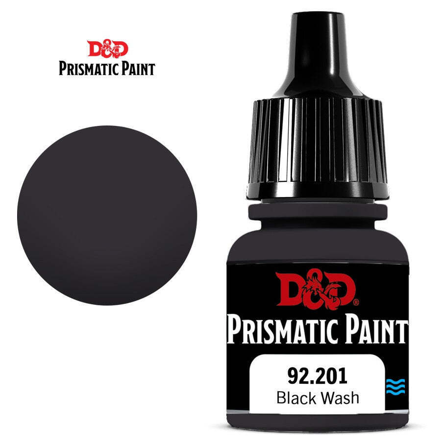 Dungeons & Dragons Prismatic Paint: Black Wash