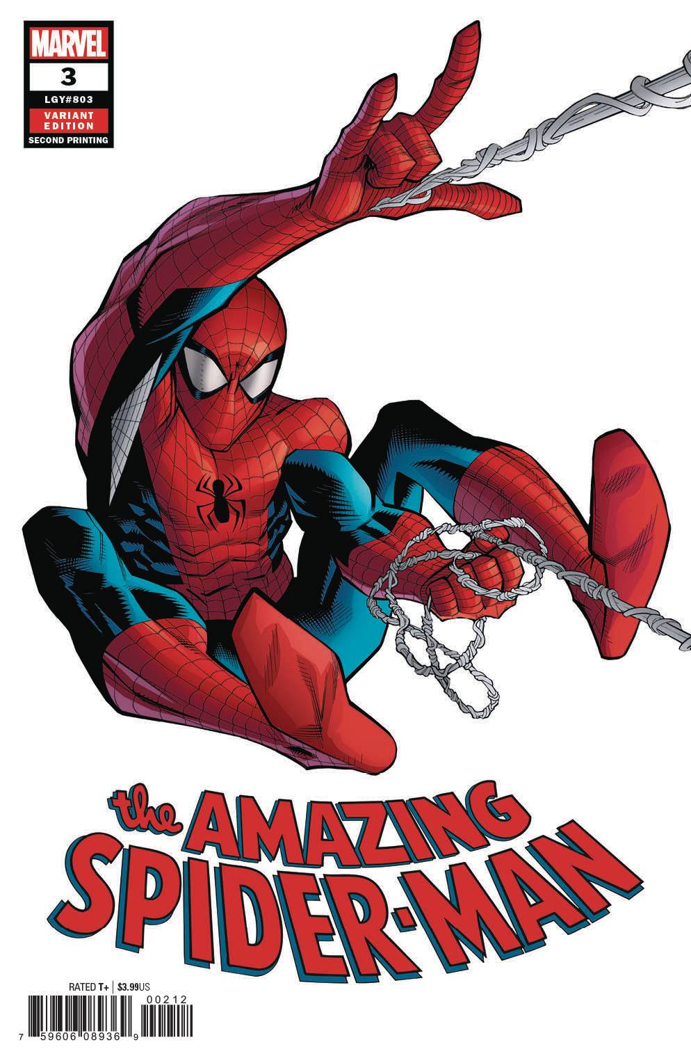 Amazing Spider-Man #3 2nd Printing Ottley (2018)