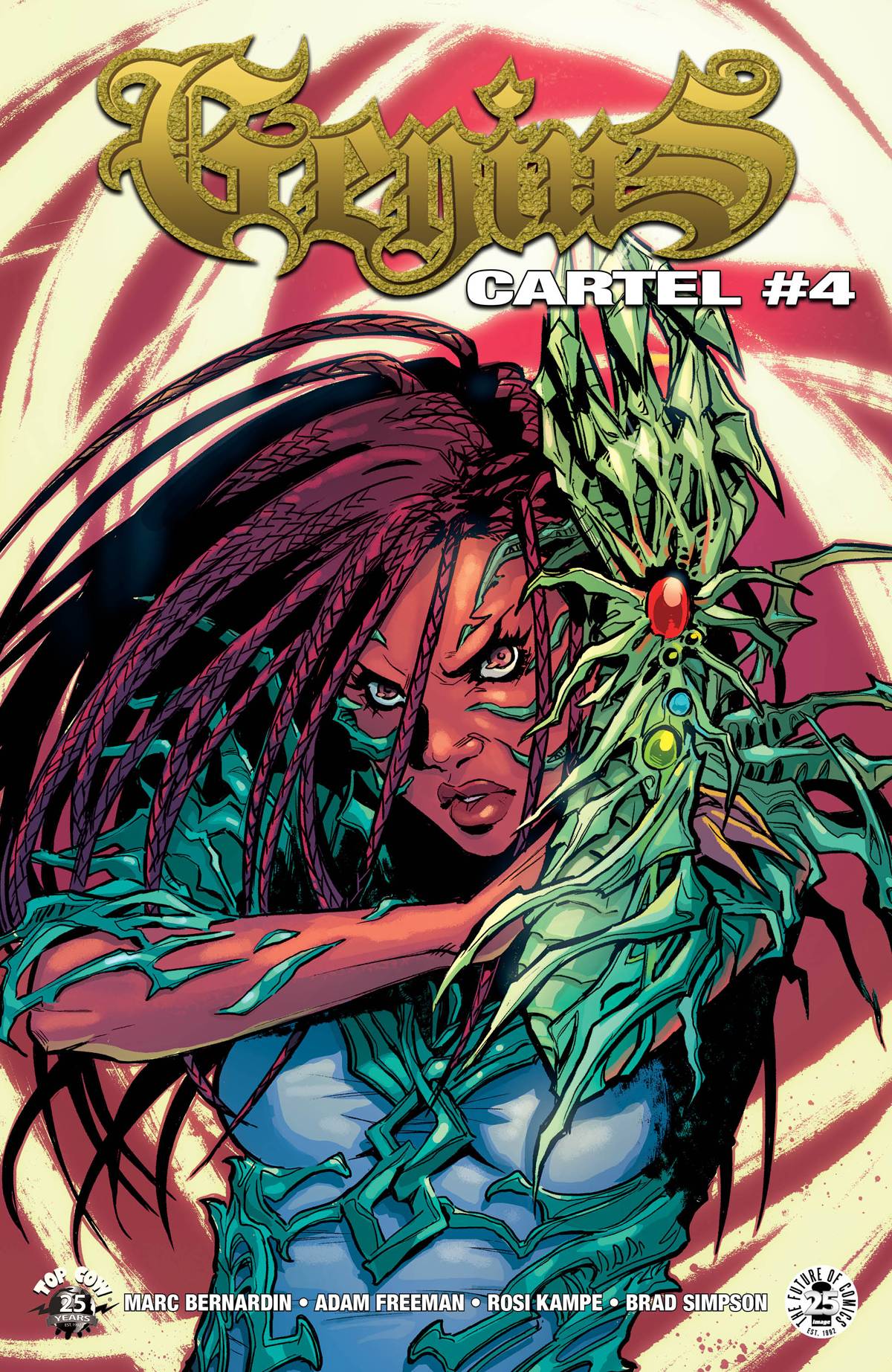 Genius Cartel #4 Cover B Witchblade Variant (Mature) (Of 5)