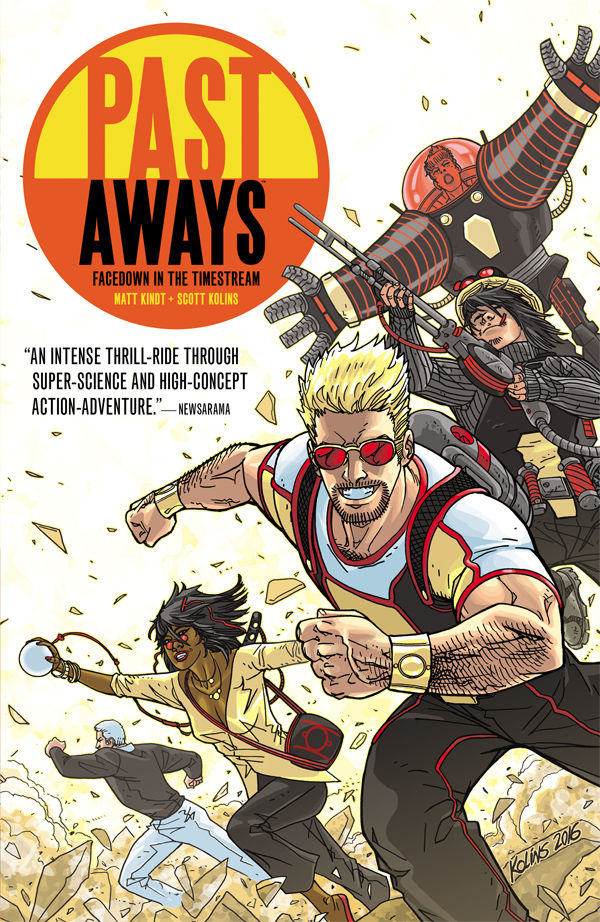 Past Aways Facedown In The Timestream Graphic Novel