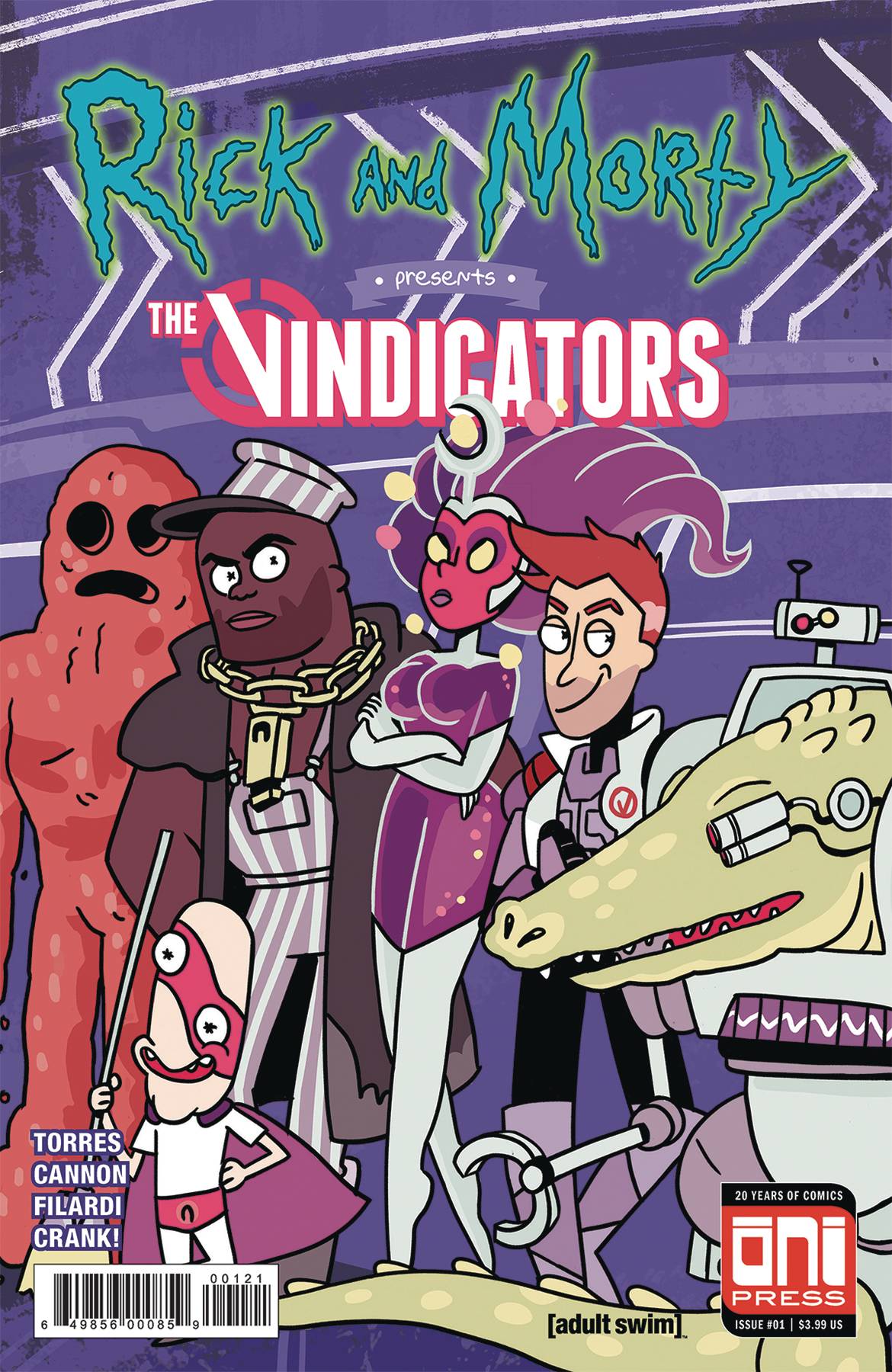 Rick and Morty Presents The Vindicators #1 Cover B